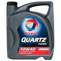 Масло моторное Total Quartz Diesel 7000 10W-40 синтетическое, 5 л. 