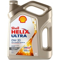 Масло моторное SHELL Helix Ultra ECT C2/C3 0W-30 синтетическое, 4 л. 