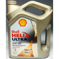 Масло моторное Shell Helix Ultra API SP A3/B4 5W-40, синтетическое, 4л.